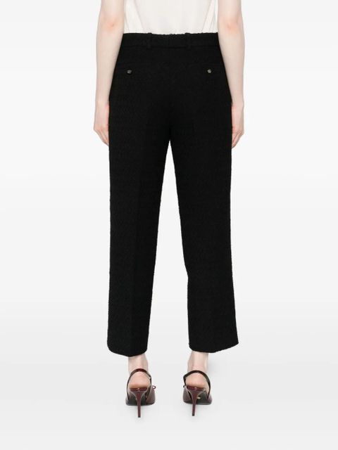 Gucci tweed trousers - Black