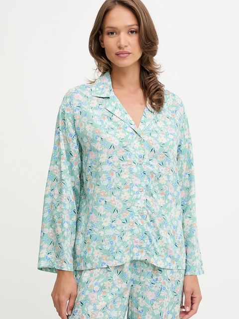 United Colors of Benetton piżama damska kolor turkusowy 4W313P00U - zdjęcie produktu nr 2