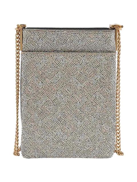 PINKO Strass rhinestone phone holder - Silver - zdjęcie produktu nr 2