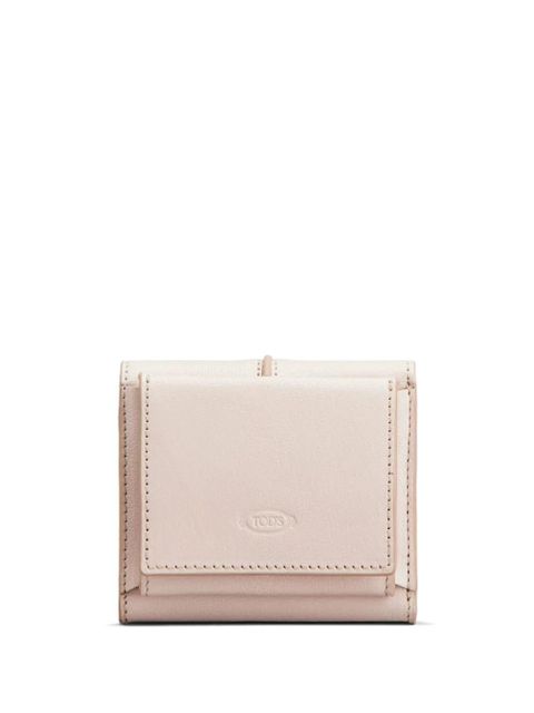 Tod's T Timeless leather wallet - Neutrals
