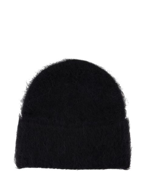 TOTEME alpaca knit beanie - Black - zdjęcie produktu nr 2