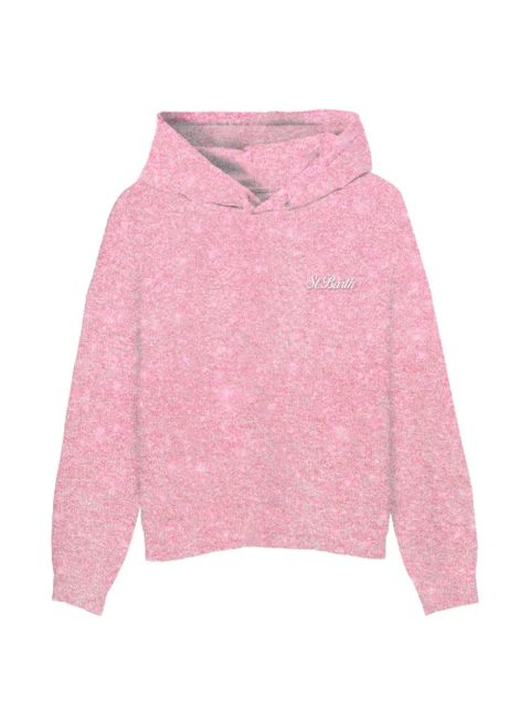 MC2 Saint Barth Mindy lurex hoodie - Pink - zdjęcie produktu nr 1