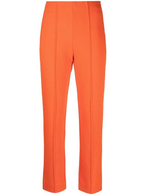 Sportmax mid-rise cropped trousers - Orange - zdjęcie produktu nr 1