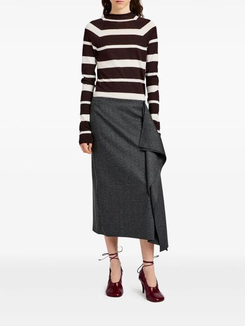 Proenza Schouler Amery skirt - Grey - zdjęcie produktu nr 2