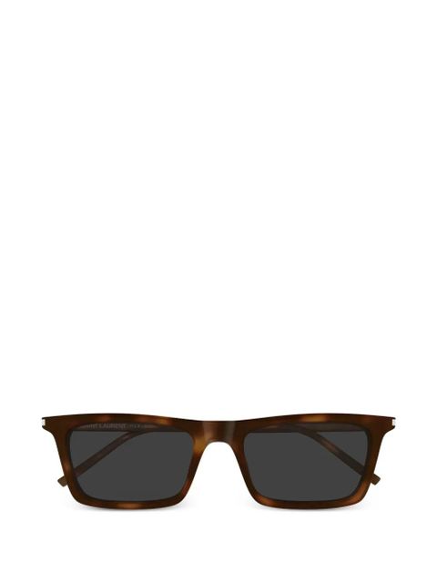 Saint Laurent Eyewear D-frame betty sunglasses - Brown - zdjęcie produktu nr 1