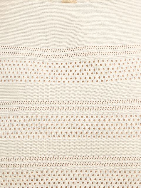 Twinset spódnica kolor beżowy maxi prosta 261TP3083