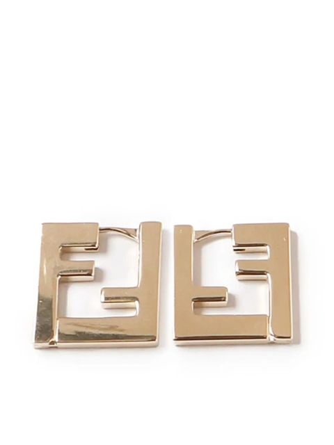 FENDI FF motif earrings - Gold - zdjęcie produktu nr 1