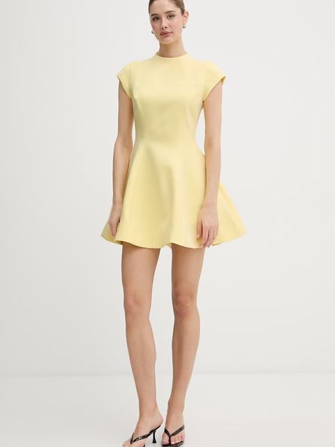 Bardot sukienka rozkloszowana z wiskozą - zdjęcie produktu nr 1