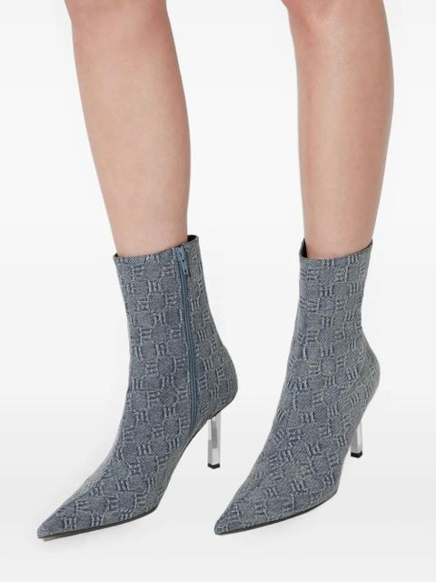 MISBHV 75mm Sasha ankle boots - Blue