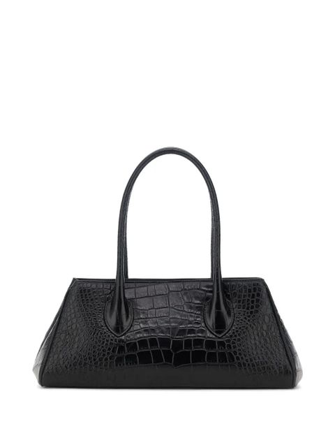 AMIRI 40 croc-effect leather shoulder bag - Black - zdjęcie produktu nr 2