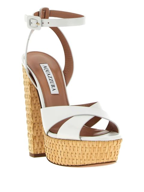 Aquazzura 140mm Sunseeker sandals - White - zdjęcie produktu nr 2