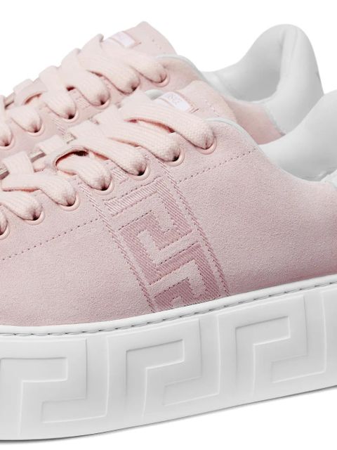 Versace platform logo sneakers - Pink