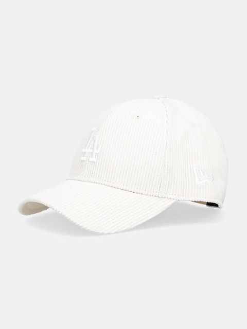 New Era czapka z daszkiem sztruksowa 0 kolor beżowy 60691060 - zdjęcie produktu nr 1