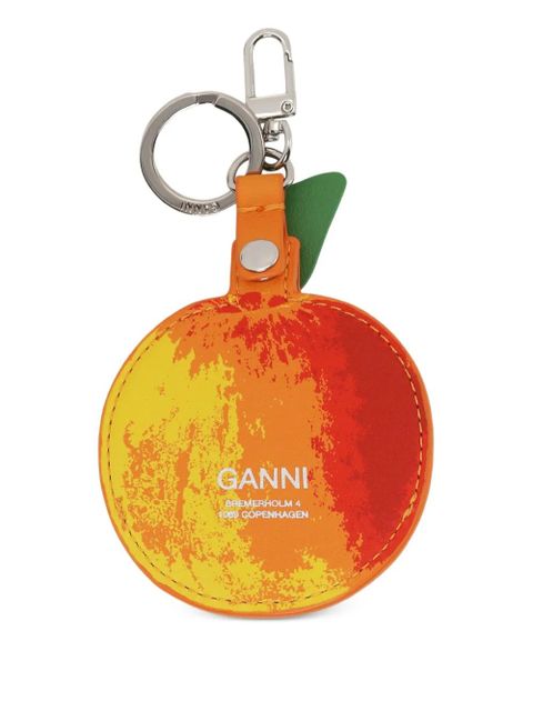 GANNI logo keyring - Orange - zdjęcie produktu nr 2