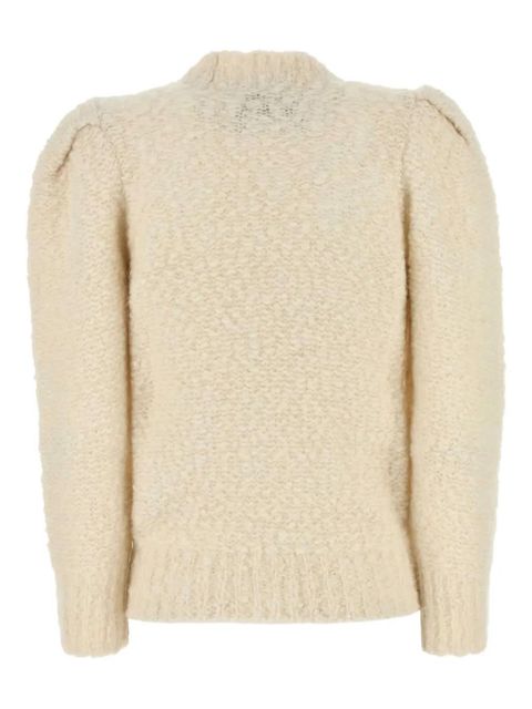 ISABEL MARANT puff-sleeve sweater - Neutrals - zdjęcie produktu nr 2