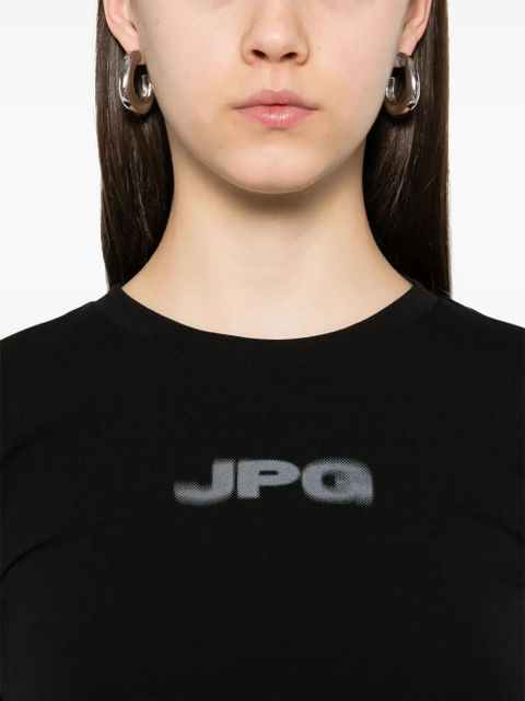 Jean Paul Gaultier stretch-cotton t-shirt - Black