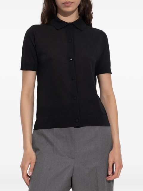 Max Mara Romania virgin wool shirt - Black