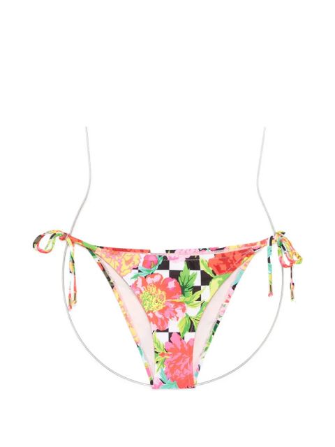 Moschino floral-print bikini bottoms - White - zdjęcie produktu nr 1