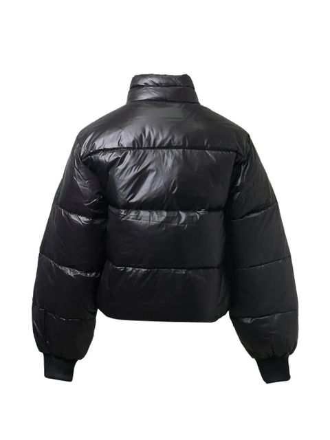 GANNI shiny puffer jacket - Black - zdjęcie produktu nr 2