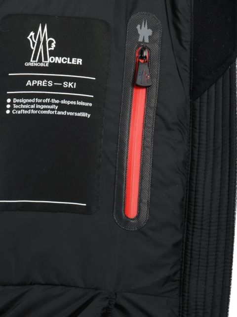 Moncler Grenoble zip-fastening padded jacket - Grey - zdjęcie produktu nr 2