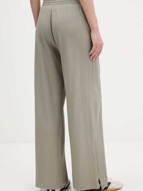 adidas spodnie dresowe All Szn Winterized damskie kolor zielony gładkie KA5352 - zdjęcie produktu nr 2