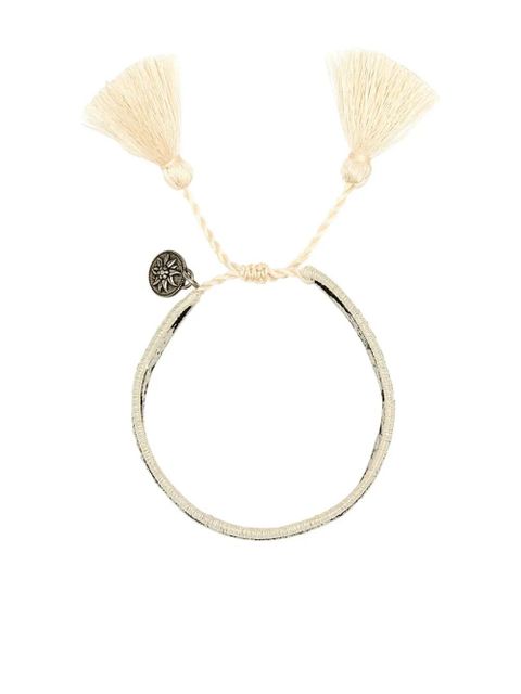 Prada two-tone suede bracelet - Neutrals - zdjęcie produktu nr 1