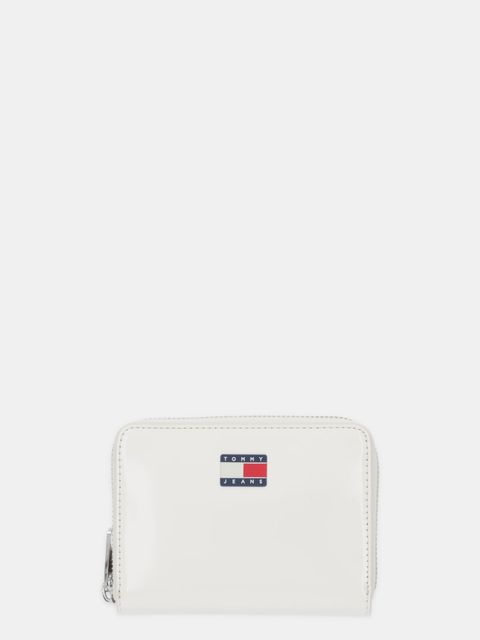 Tommy Jeans portfel damski kolor biały AW0AW18090 - zdjęcie produktu nr 1