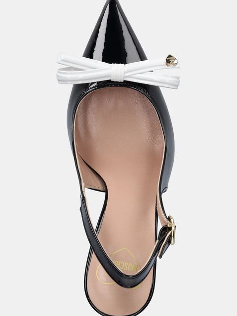 Love Moschino szpilki kolor czarny JA10069G1MIH100A