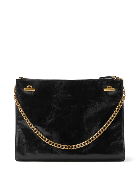 Versace Cabine leather shoulder bag - Black - zdjęcie produktu nr 2