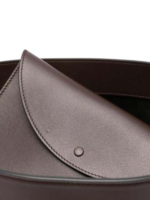 NEOUS Thea panelled shoulder bag - Brown