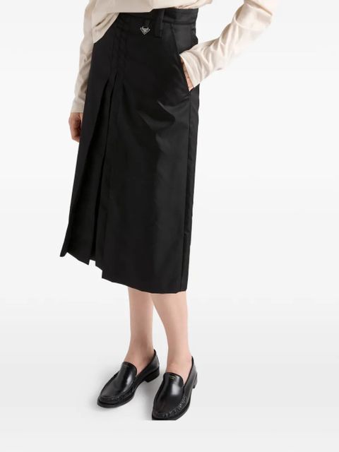 Prada Re-Nylon flared skirt - Black