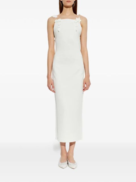 Cult Gaia Giuliana crochet-floral backless dress - White
