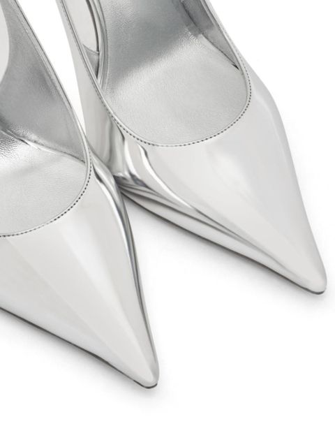 Casadei 100mm Alice Superblade pumps - Silver - zdjęcie produktu nr 2