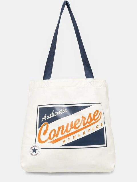 Converse torba bawełniana kolor beżowy 10027609-A01 - zdjęcie produktu nr 1