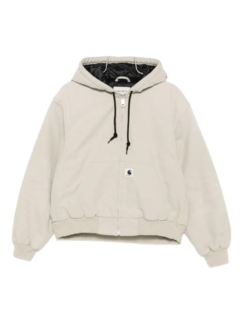 Carhartt WIP hooded zip-up jacket - Neutrals