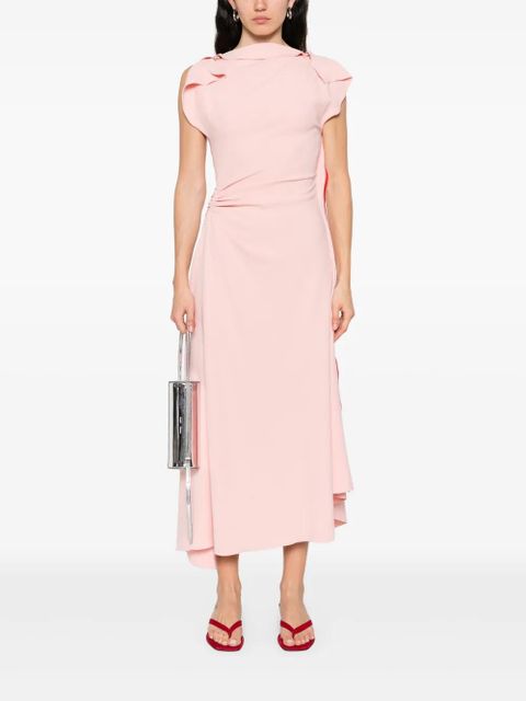 Victoria Beckham gathered dress - Pink - zdjęcie produktu nr 2