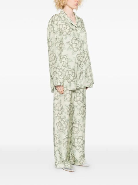 Marni floral print shirt - Neutrals