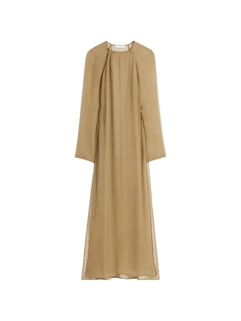 LEMAIRE side-split maxi dress - Neutrals - zdjęcie produktu nr 1
