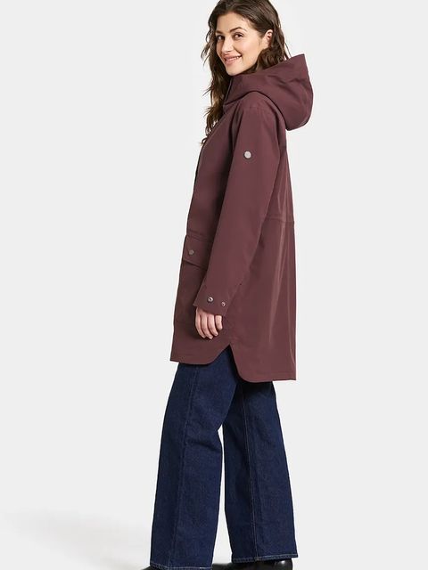 Didriksons kurtka GWEN damska kolor bordowy 505683