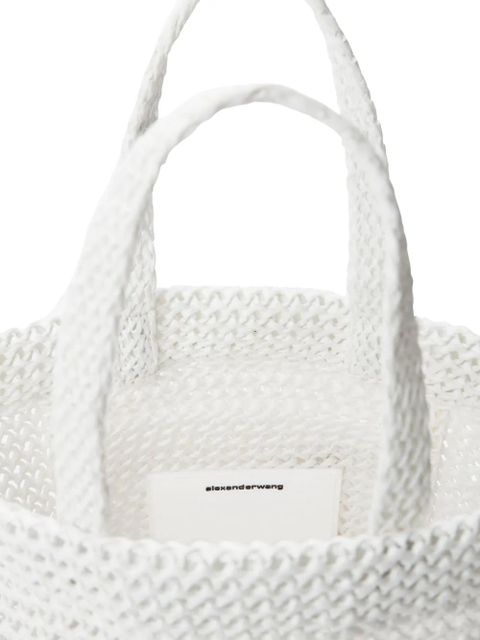 Alexander Wang small Punch tote bag - White