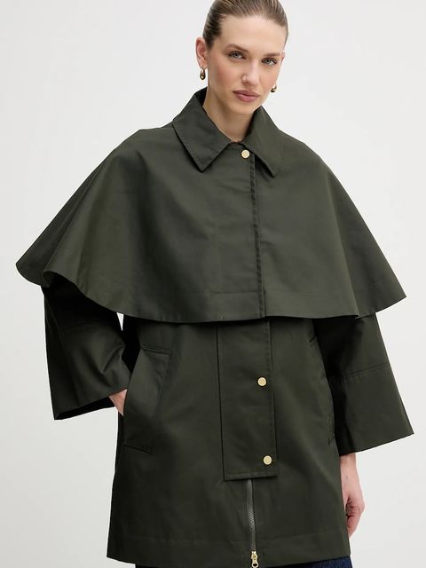 Barbour płaszcz Fia kolor zielony LSP0276 - zdjęcie produktu nr 1