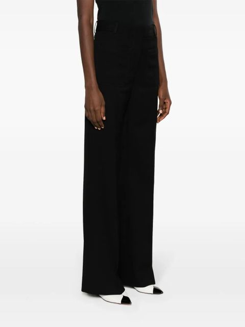 Victoria Beckham Alina flared tailored trousers - Black - zdjęcie produktu nr 2