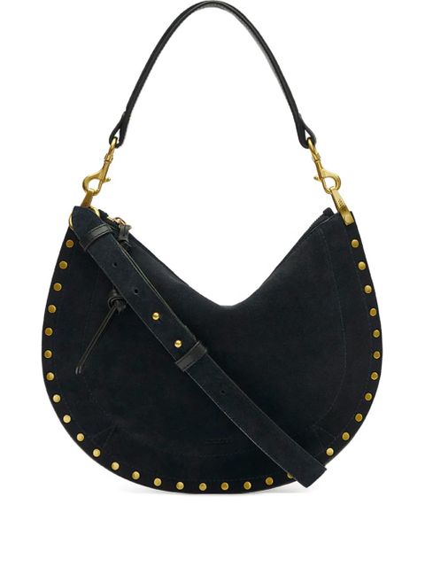 ISABEL MARANT Oskan studded zip shoulder strap - Blue - zdjęcie produktu nr 1