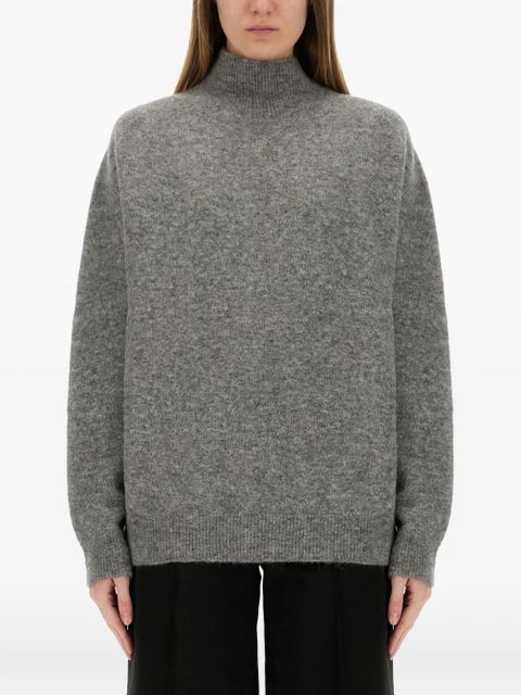 Alysi funnel neck sweater - Grey - zdjęcie produktu nr 2