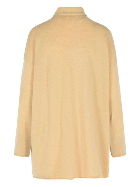 Max Mara high-collar cashmere sweater - Neutrals - zdjęcie produktu nr 2