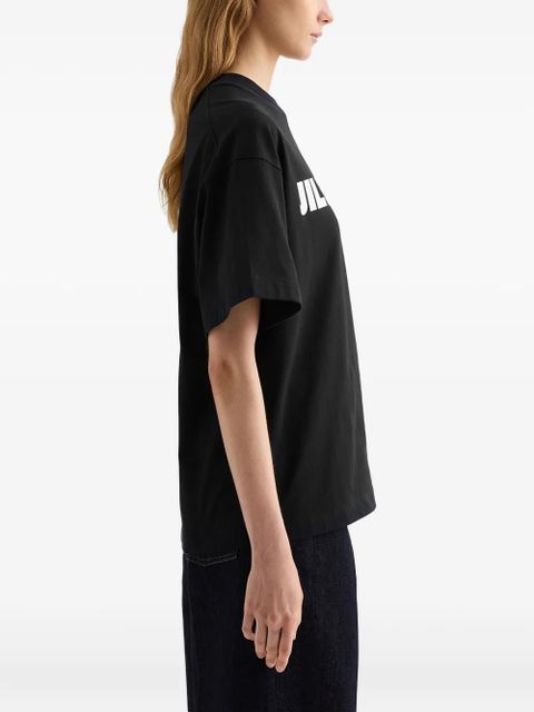 Jil Sander logo-print short-sleeve T-shirt - Black - zdjęcie produktu nr 2