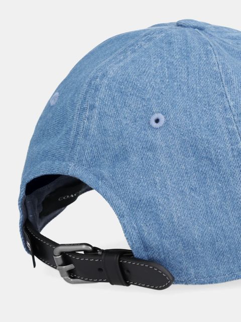 Coach czapka z daszkiem bawełniana