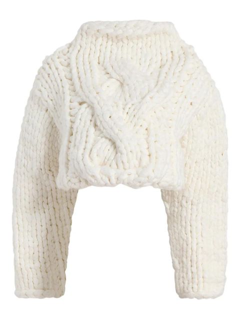 KHAITE Ninel sweater - White - zdjęcie produktu nr 1