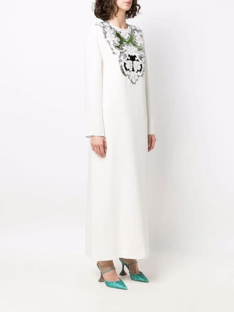Valentino Garavani sequin-embellished long dress - Neutrals