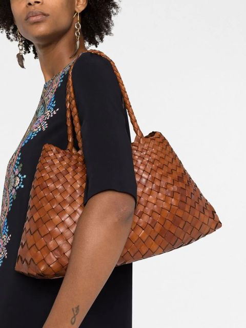 DRAGON DIFFUSION Santa Croce shoulder bag - Brown